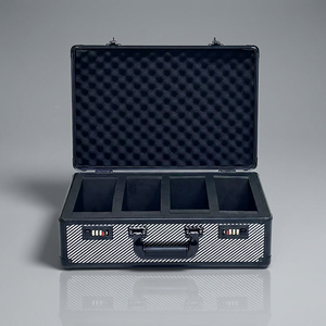 Caja de losa de tarjeta graduada de tarjeta deportiva comercial de aluminio 3 filas/4 filas para PSA/BGS/One Touch Case - Product Image 4