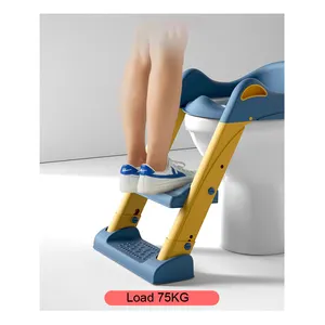Siège de <span class=keywords><strong>toilette</strong></span> pour <span class=keywords><strong>bébé</strong></span> ergonomique et doux, <span class=keywords><strong>réducteur</strong></span> de <span class=keywords><strong>toilette</strong></span> pour l'apprentissage de la propreté, fabricant OEM, sans manipulation pour bébés, enfants, tout-petits, garçons - Product Image 2