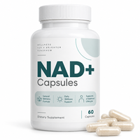 Capsules NAD Plus Marque Blanche 60 Unités – Soutient l'Énergie Cellulaire et le Système Immunitaire pour Adultes – OEM ODM