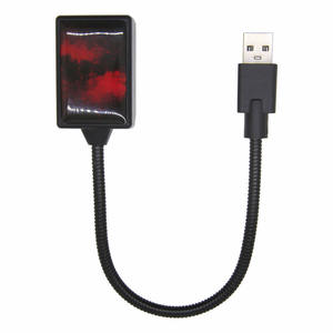 Proyector láser USB con luz estrellada giratoria Universal para coches, dormitorio, sala de estar, fiesta de baile, producto EL de un solo Color - Product Image 1