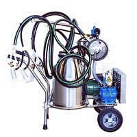 Machine à traire automatique électrique mobile à pompe motorisée pour vaches et moutons, pour usage agricole, haute productivité
