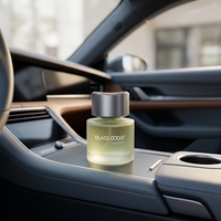 Diffuseur de parfum pour voiture en verre, bouteille suspendue d'huile essentielle, parfum inspiré des créateurs de luxe, senteur intense et longue durée, aromathérapie