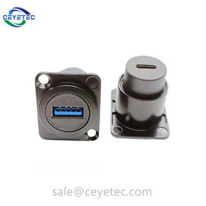 Adaptateur USB <span class=keywords><strong>A</strong></span> vers USB C de Type D avec bride - Product Image 2