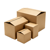 Boîte en carton ondulé BC Flute, résistante aux chocs, 3 plis, marron, boîte d'expédition en carton, écologique, pour les produits électroniques fragiles