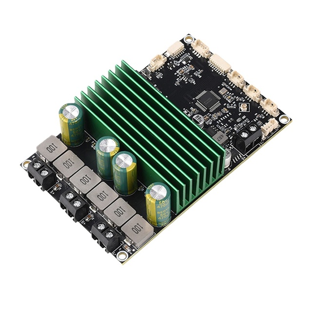DC 24V Blue-tooth Amplifier Board TPA3116 Amplifier 2.1 Dual Channel 2 * 50W+100W Can Be Tuned Through Mobile App