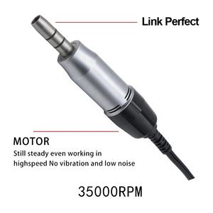 OEM Nhà cung cấp Hàn Quốc micromotor nha khoa 108E tay khoan mạnh mẽ 90 hàm răng giả đánh bóng máy khoan móng tay - Product Image 4