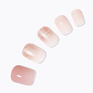 Dessing Diva rosa Crunch unghie artificiali Design rotondo regolare - Product Image 1