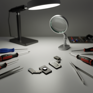 Cable Flexible con Cámara para Lector de Huellas Dactilares Samsung Galaxy A41 2020 A415F - Product Image 3