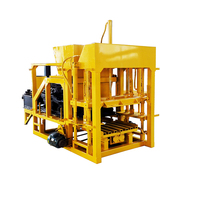 QT4-20 Ciment Pavés Brique Faisant La Machine De Moulage Moulurière Vente En Ethiopie