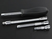 Kit d'outils de clé à douille à choc chauffée en chrome-vanadium 46 pièces OEM Garantie de 3 ans Rangement et transport faciles