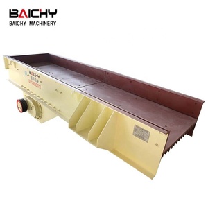 Alimentatore a tramoggia vibrante in pietra per la vendita, alimentatore a vibratore lineare industriale, piccolo alimentatore a vibrazione Mobile potabile prezzo della macchina - Product Image 1