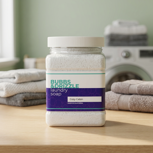 BUBBS DRIZZLE Cozy Cabin Laundry <b>Detergent</b> Powder 30 Oz. with Warm Woodsy Escape Fragrance - Product Image 3