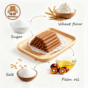 บิสกิตแบบสวมนิ้วช็อคโกแลตรสครีมหวานยามบ่าย<span class=keywords><strong>ขนม</strong></span>แสนอร่อย - Product Image 3