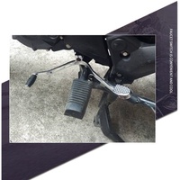 Levier de changement de vitesse et sélecteur de vitesse en alliage d'aluminium usiné CNC pour moto - Ajustement universel, installation facile