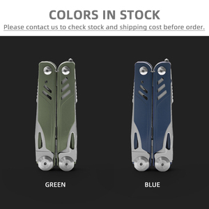 Vente en gros de multi-outils de poche 18 en 1, pince à bec effilé en acier inoxydable, multi-outils autobloquants, équipement EDC avec étui - Product Image 4