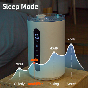 <span class=keywords><strong>Humidificador</strong></span> de vapor caliente Keoga 6L de gran capacidad, <span class=keywords><strong>humidificador</strong></span> de aire ultrasónico de niebla fría y caliente para el hogar, <span class=keywords><strong>Humedad</strong></span> constante inteligente - Product Image 5