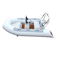 Bateau pneumatique semi-rigide (RIB) Hypalon RIB-330B sur mesure certifié CE, bateau d'accompagnement de yacht avec certification CE