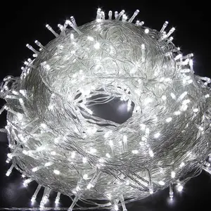 100 LED 10m-100m yıldızlı peri dize aydınlatma ışığı su geçirmez dekoratif dize işıklar noel dekorasyon için düğün parti