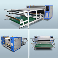 Nouvelle presse à chaud semi-automatique électrique de 1,7 m pour sublimation textile en rouleau, pour l'impression de tissus et de t-shirts