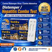 Veterinaire CPV/CCV/CRV snelle testkit voor diagnostiek van hondendiarree in fecesmonsters