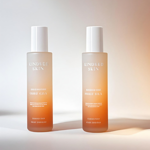 Envase de Lujo Personalizado para Cosméticos Vacíos, Muestra Gratuita, Botella de Vidrio con Bomba para Lociones Faciales y Cuidado de la Piel de 50ml, 100ml, 120ml - Product Image 1