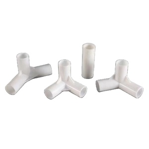 Connecteur de tube de tente en PVC 16mm 90 degrés 3 voies/moulage par injection - Product Image 5