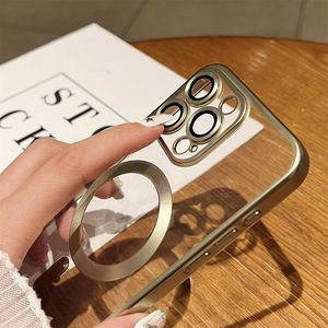 <span class=keywords><strong>Custodia</strong></span> morbida in TPU di lusso <span class=keywords><strong>custodia</strong></span> magnetica per caricabatterie Wireless trasparente per <span class=keywords><strong>iPhone</strong></span> 14 13 <span class=keywords><strong>12</strong></span> <span class=keywords><strong>custodia</strong></span> <span class=keywords><strong>protettiva</strong></span> per cellulare - Product Image 6