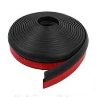 Hengcheng Vente en gros Isolation phonique Mousse EPDM B P Z D en forme de D Joint d'étanchéité en caoutchouc adhésif pour porte Bande d'étanchéité pour coffre de voiture