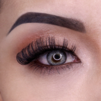 QL02 Großhandel Lasehes 13mm mit einer D-Locke in natürlichen Wimpern Faux Nerz russische Streifen Wimpern tiefe Locke