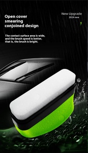 Potente y eficaz Limpieza de pulido anticongelante automotriz, revestimiento de vidrio para coche, película de aceite, eliminación de manchas, cepillo de lavado de parabrisas - Product Image 6