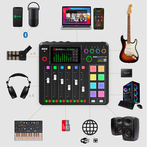 <span class=keywords><strong>Rode</strong></span> Caster Pro II, console de mixage professionnelle, <span class=keywords><strong>carte</strong></span> <span class=keywords><strong>son</strong></span> externe multicanal, mixeur pour l'enregistrement de chansons en direct, console de <span class=keywords><strong>son</strong></span> - Product Image 2