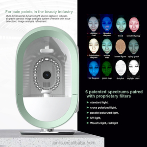 Sistema Analizador de Piel Facial con IA, Escáner HD, Máquina de Análisis 3D, Dispositivo Portátil de Detección Facial Inteligente, Lámpara de Wood, Espejo Mágico - Product Image 3
