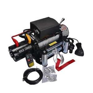 Cabrestante eléctrico de autorecuperación para Jeep, camión, remolque, SUV, 12000LBS, 12VDC, aprobado por la CE - Product Image 2