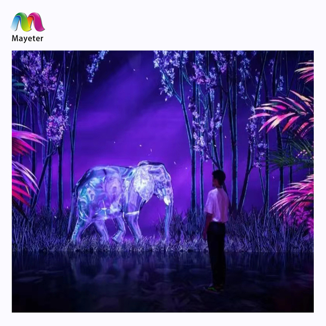 Mayeter5000 Lumens 4k Immersive Projector 3D Holographic Mapping on Wall Screen Software Interactive ProjectionProjector