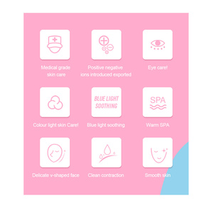 Mặt Massager nhà sản xuất chuyên nghiệp mặt nâng da trẻ hóa cụ nâng da thắt chặt thiết bị - Product Image 2