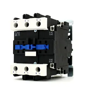 LEEYEE 4P 275V 20kA 3P + N9A 95A AC Contactor eléctrico Dispositivo de protección contra sobretensiones Negro CE Contactor 24V