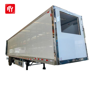Esqueleto de semirremolque frío de 3 ejes con refrigerador, contenedor, congelador, camión, <span class=keywords><strong>remolque</strong></span>, <span class=keywords><strong>chasis</strong></span> - Product Image 1