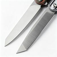 Nouveauté : couteau pliant Tanto en acier D2, manche G10, finition satinée, outil EDC pour le camping, la pêche, la survie, cadeau