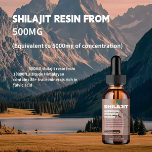 Lower MOQ Dietary <b>Supplement</b> 6-In-1 Formula Enhance Brain & Memory 60 Days Supply Natural Shilajit Complex Liquid Drops - Product Image 6