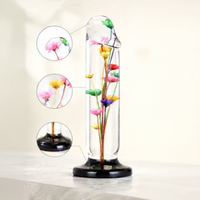 Produit pour adultes en résine de luxe fait main avec fleurs réelles préservées, ensemble artistique de dildo et plug anal pour femmes, cadeau esthétique bien-être