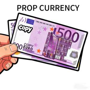 Dinero Falso en Euros <span class=keywords><strong>con</strong></span> Impresión Completa a Doble Cara, Billetes de EUR para Películas, Fotografía, Fiestas, Escenarios, Videos Musicales y Casinos - Product Image 4