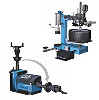 Démonte-pneus pneumatique automatique Tricar 12V 220V, machine mobile de montage et d'équilibrage de pneus pour service sur route, machine de réparation de pneus mobile