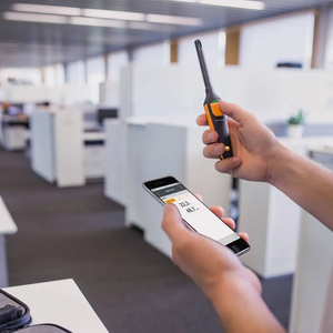 เครื่องวัดอุณหภูมิและความชื้น Testo 605i ใช้งานผ่านสมาร์ทโฟน ได้รับการรับรองมาตรฐาน CE สำหรับงานอุตสาหกรรม แบบพกพา ปรับแต่งได้ตามความต้องการของ OEM รับประกัน 1 ปี - Product Image 5