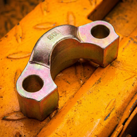 Colliers de serrage fiables en acier inoxydable, sur mesure, forgés, à réduction technique, à bride fendue, pour usage industriel, à tête hexagonale
