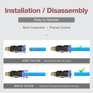 SNS SPKU seri satu sentuh tabung selang udara Fitting konektor <span class=keywords><strong>Nebulizer</strong></span> - Product Image 4