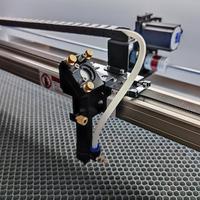 Machine de gravure/découpe Laser de tissu plastique bois acrylique RECI 80W 6040 de haute qualité avec deux têtes