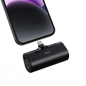 Iwalk linkpod 4 Powerbank Top Hot người bán 4500mAh Mini Capsule ngân hàng điện với built-in sạc có thể sạc lại ngân hàng điện cầm tay - Product Image 1