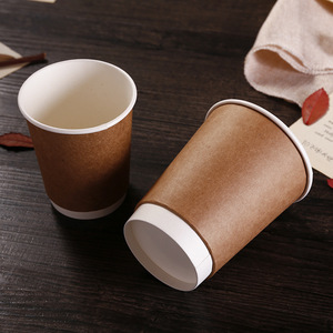 Vasos Desechables de Papel <span class=keywords><strong>para</strong></span> Café Caliente de 8 Onzas, Aptos <span class=keywords><strong>para</strong></span> Oficinas, Hogares, Cocinas y Cafeterías - Product Image 5