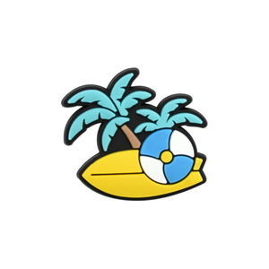 En gros, breloques et accessoires décoratifs en PVC pour chaussures d'été et de plage, sacs DIY, coques de téléphone, motifs tropicaux, océan et château de sable - Product Image 4
