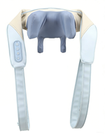 Nouveauté : Masseur Shiatsu Électrique Sans Fil EMOKA pour Épaules et Nuque avec Fonctions Chauffantes, de Roulement et de Pétrissage – Ceinture de Massage